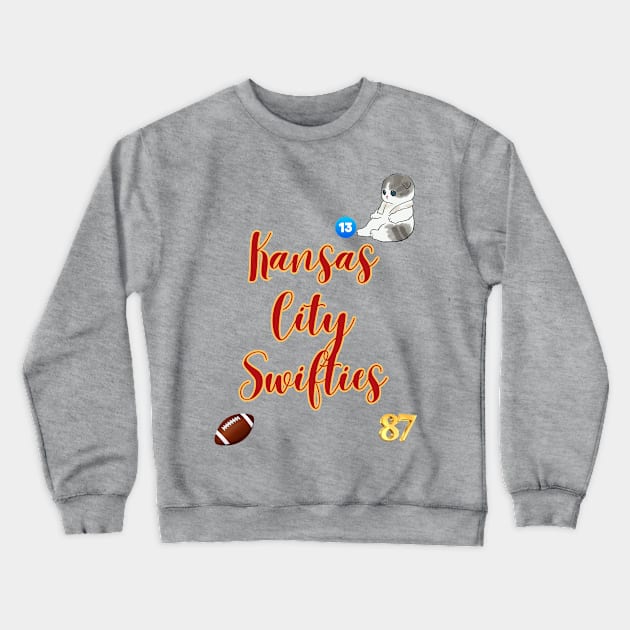 KC Swifties Crewneck Sweatshirt by StudyingScarlet